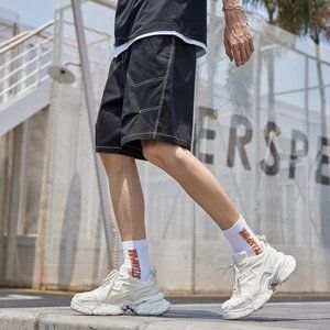 Contrast color shorts